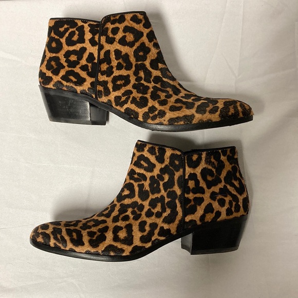 Sam Edelman Shoes - Sam Edelman Petty, Leopard Brahma Ankle Boots
